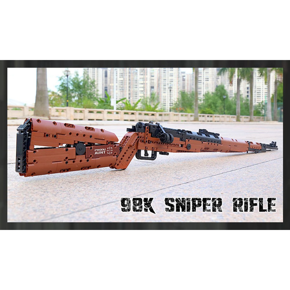 Конструктор Mould King Снайперская винтовка Mauser 98K 1025 деталей - фото 9