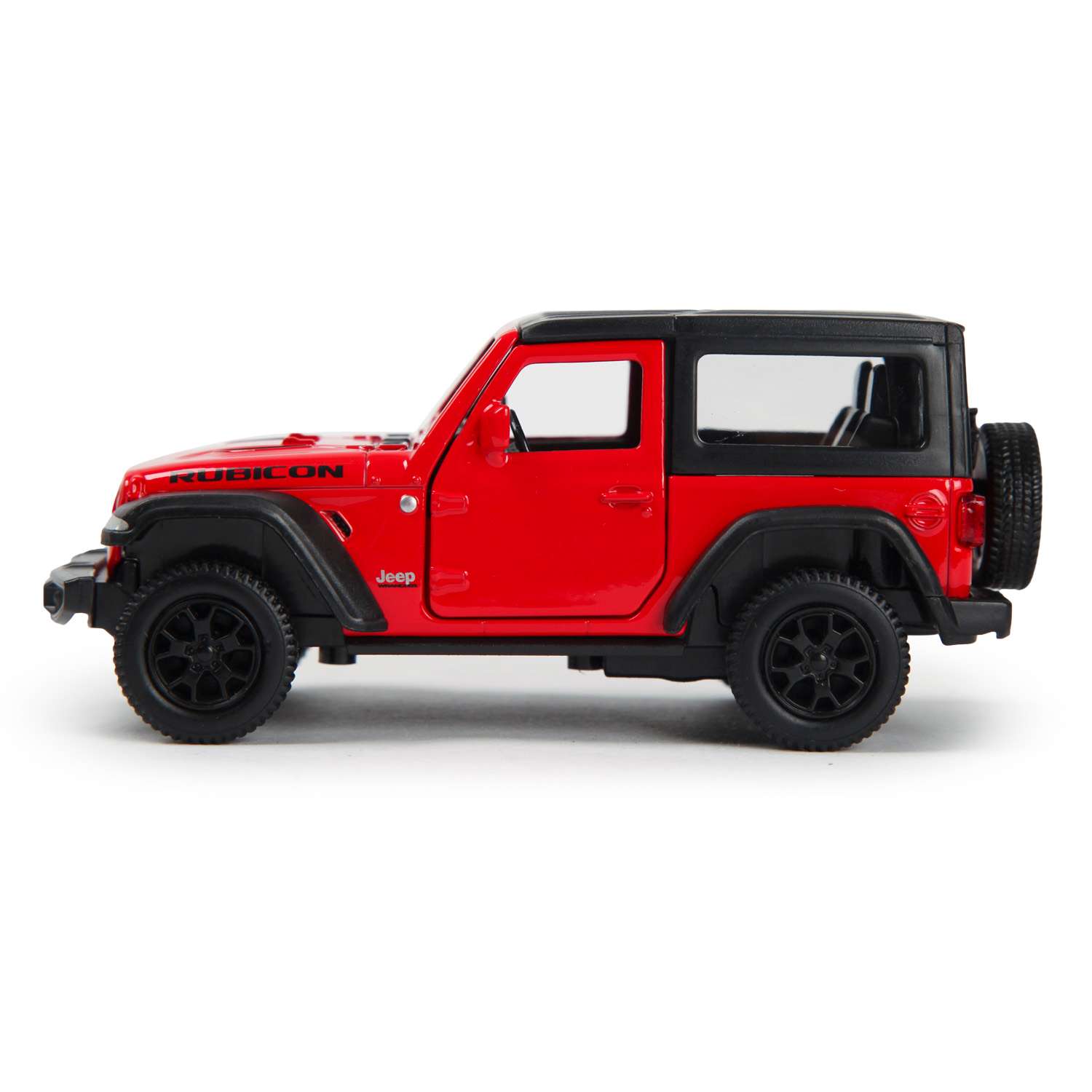 Машинка Mobicaro 1:32 Jeep Rubicon Hard Top Красная 544060(B) 544060(B) - фото 4