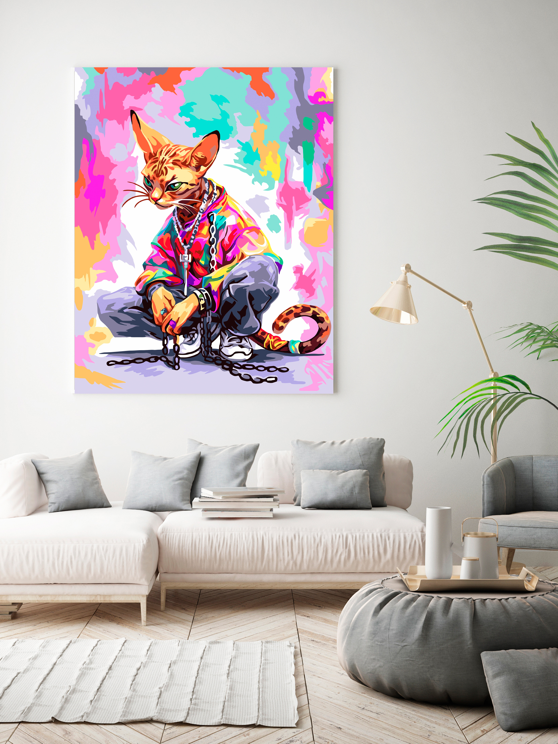 Картина по номерам Art sensation холст на подрамнике 40х50 см Оцикет и краски - фото 3