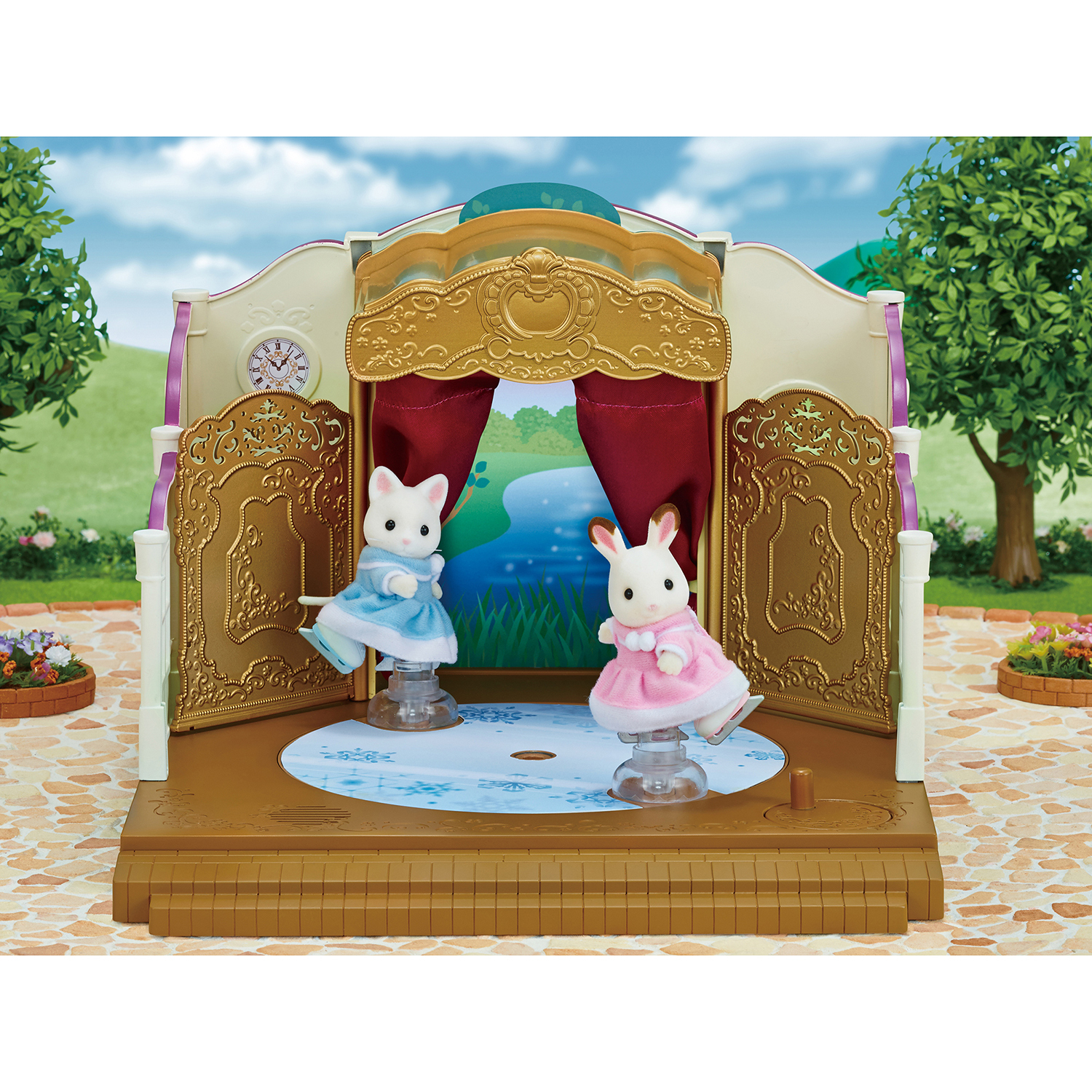 Набор Sylvanian Families "Друзья на коньках" (5258) - фото 4