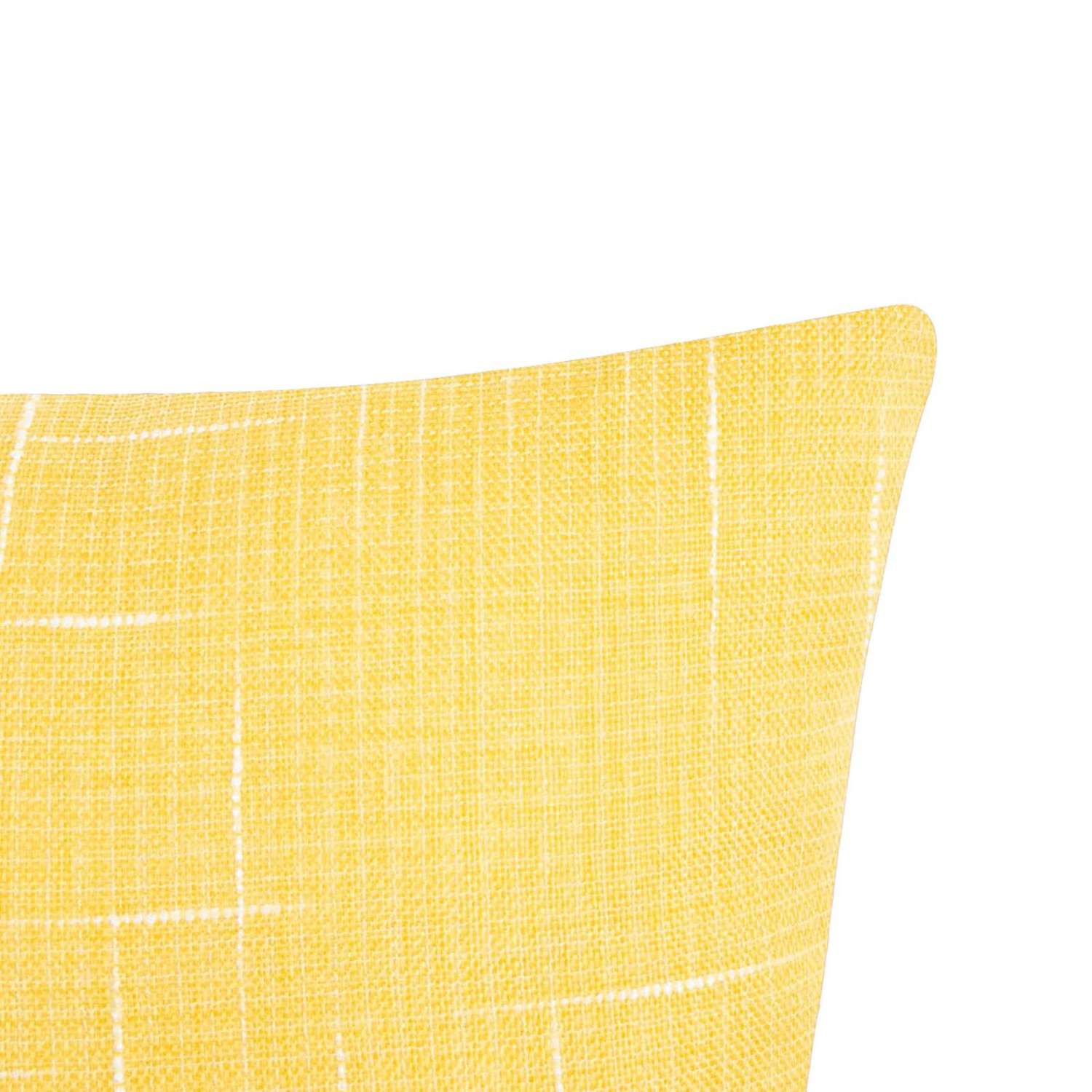 Декоративная наволочка Этель Классика цвет жёлтый 43x43 см - фото 2