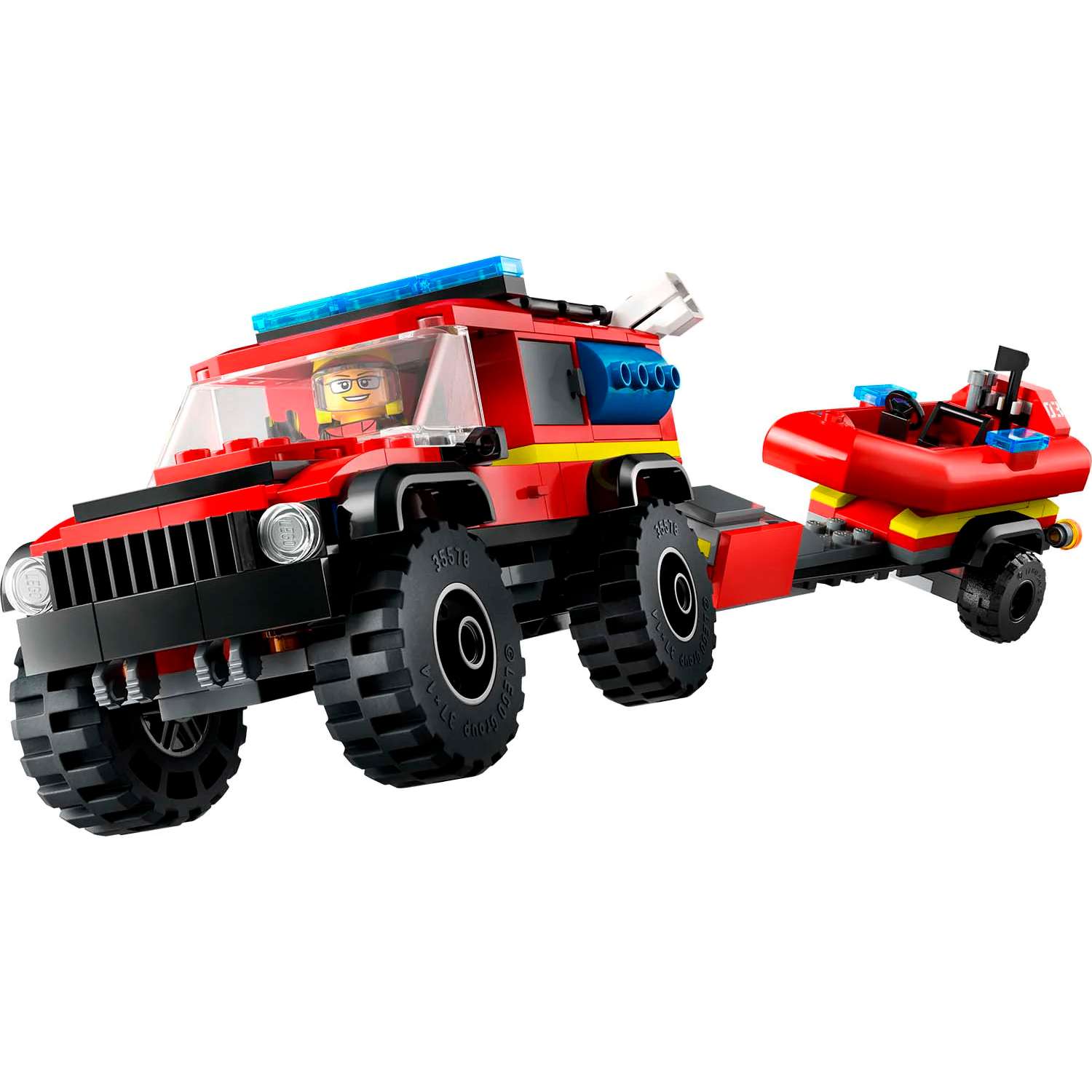 Конструктор детский LEGO City Пожарная машина 60412 - фото 5