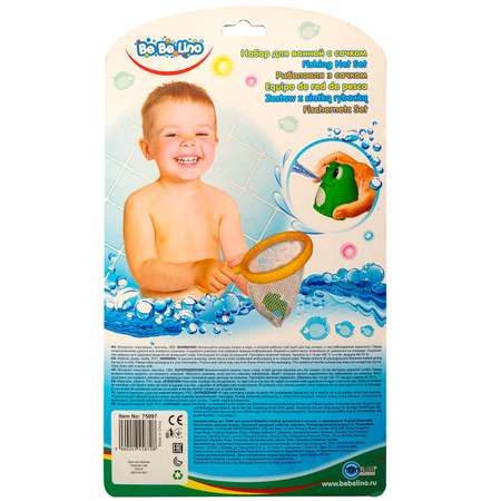 Набор игрушек для ванной ToysLab (Bebelino) с сачком 75097