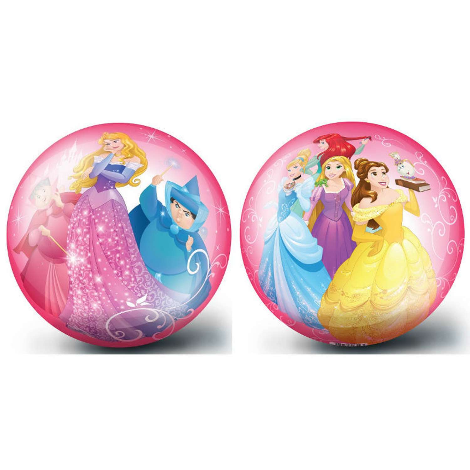 Мяч FRESH-TREND 23 см Принцессы розовый - фото 1