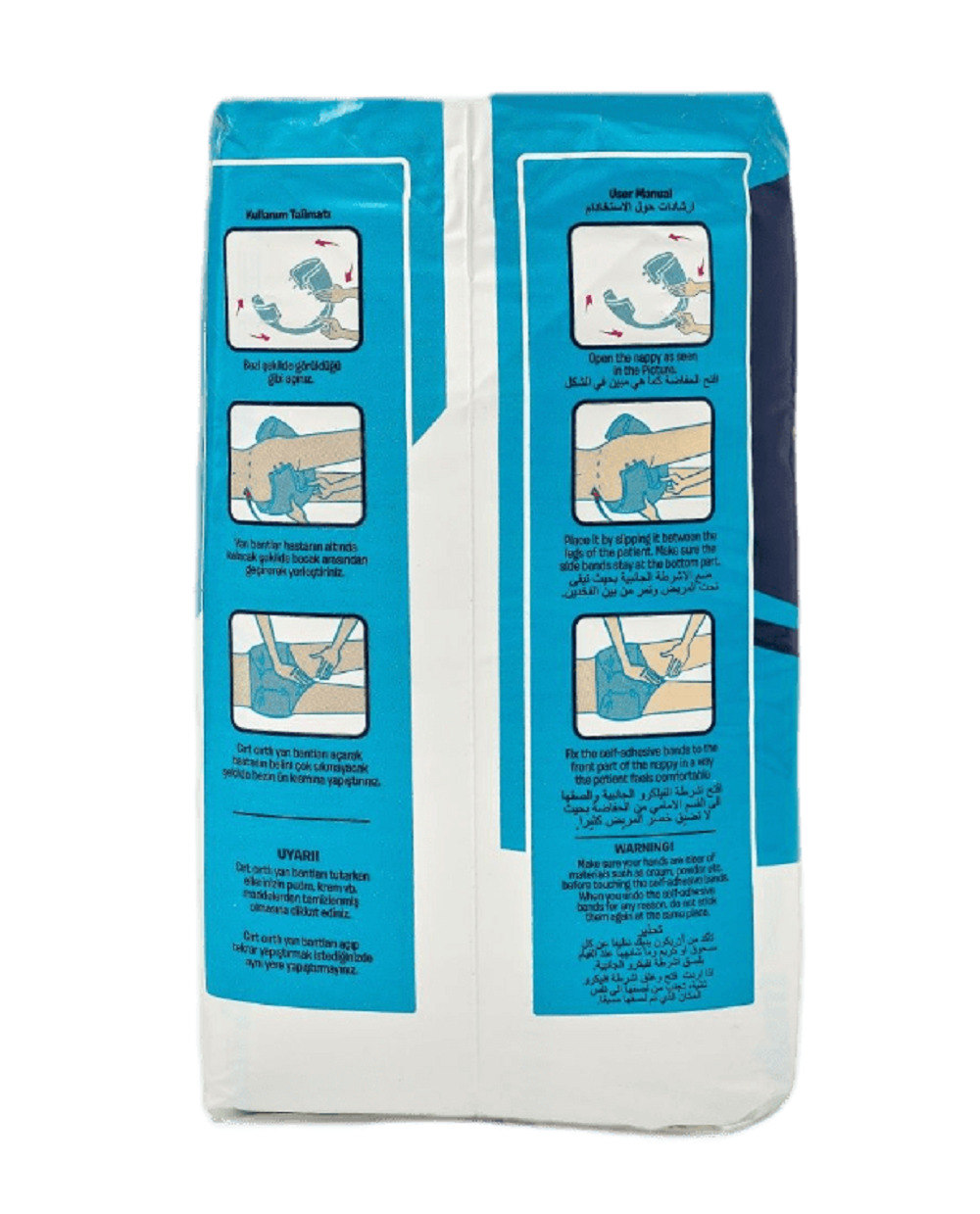 Подгузники для взрослых Onlem размер S (50-90cм.) 30 шт. в упаковке - фото 4