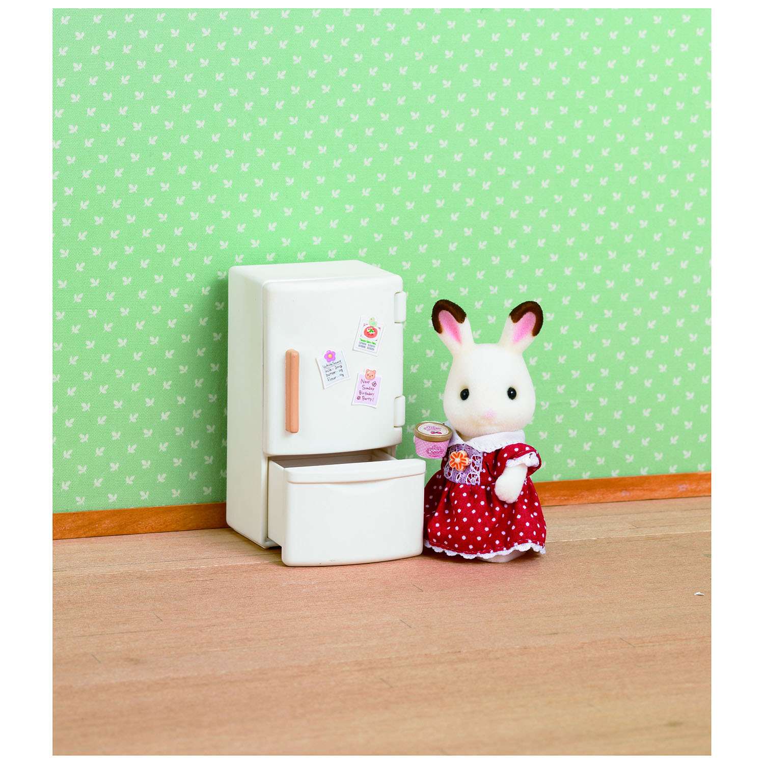 Набор Sylvanian Families Холодильник с продуктами, новый (5021) - фото 4