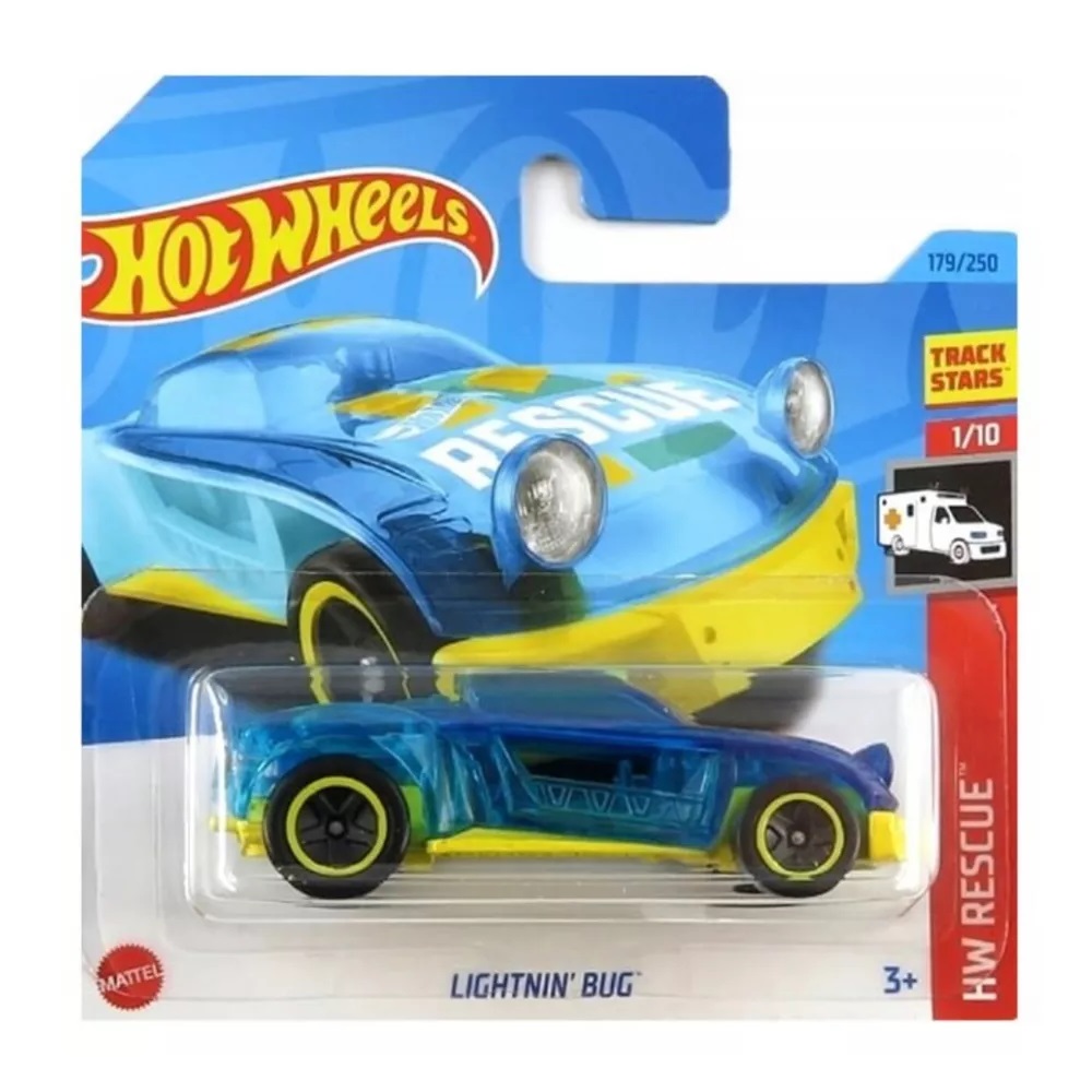 Автомобиль Hot Wheels LIGHTNIN BUG синий 63019 - фото 1