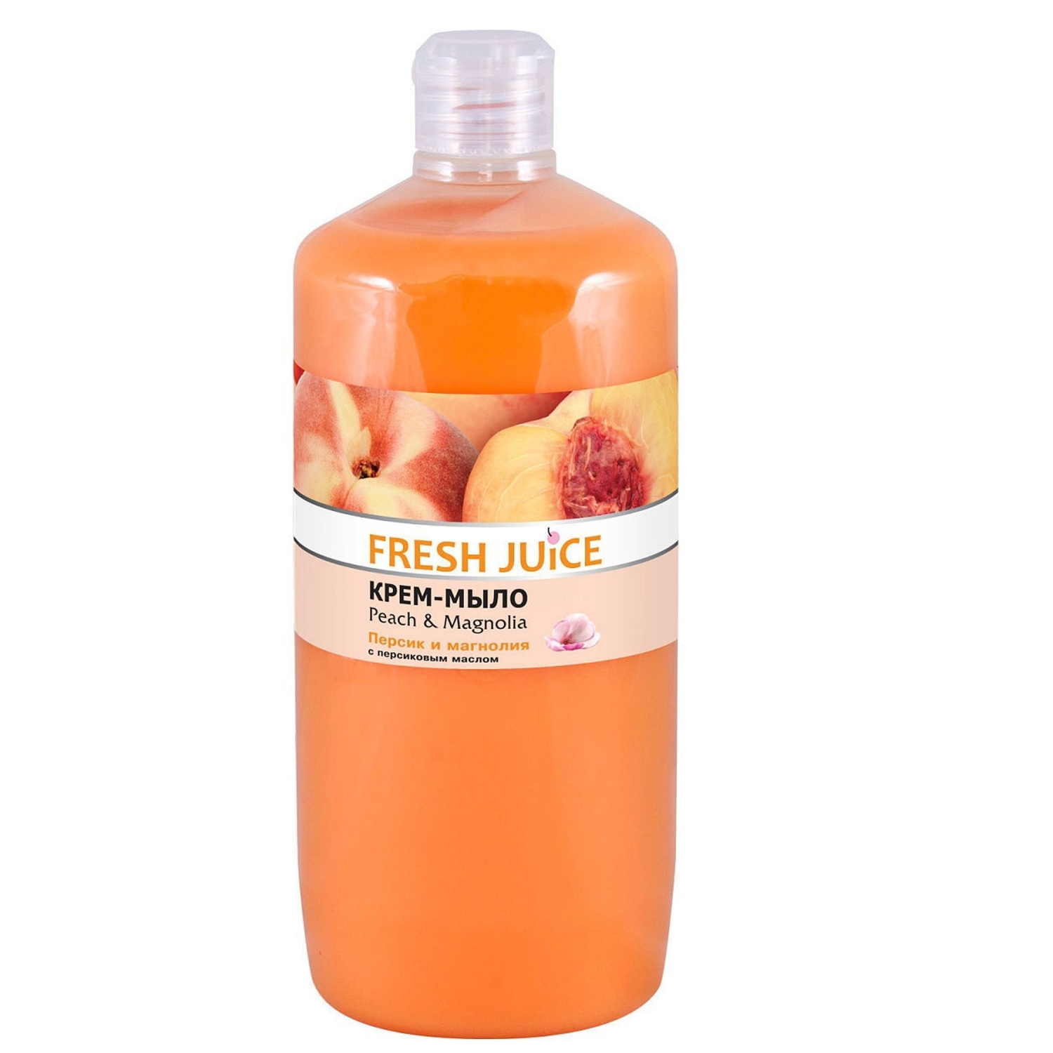 Крем-мыло для рук Fresh Juice М Peach Magnolia 1000 мл - фото 1