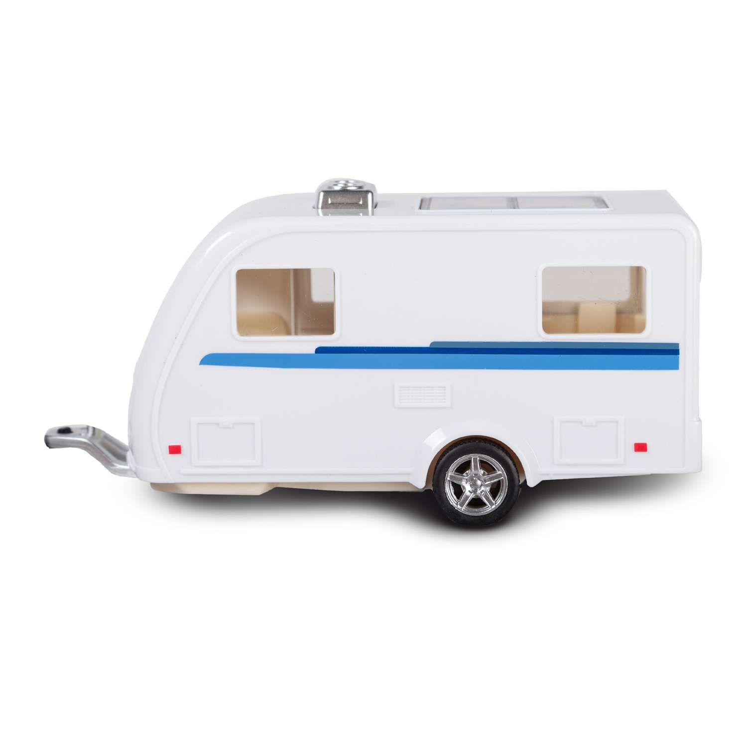 Автомобиль Mobicaro Land Rover Caravan с домом 1:32 544007-2TG(C) - фото 4