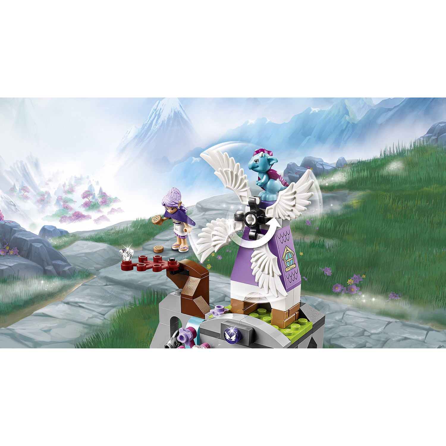 Конструктор LEGO Elves Летающие сани Эйры (41077) - фото 7