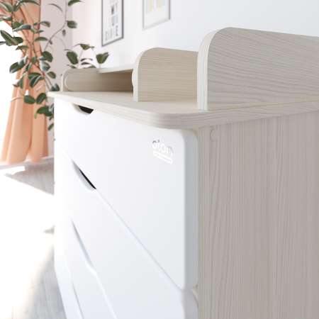 Пеленальный комод aton baby furniture Сириус-2 Wood 804 Ясень севилья