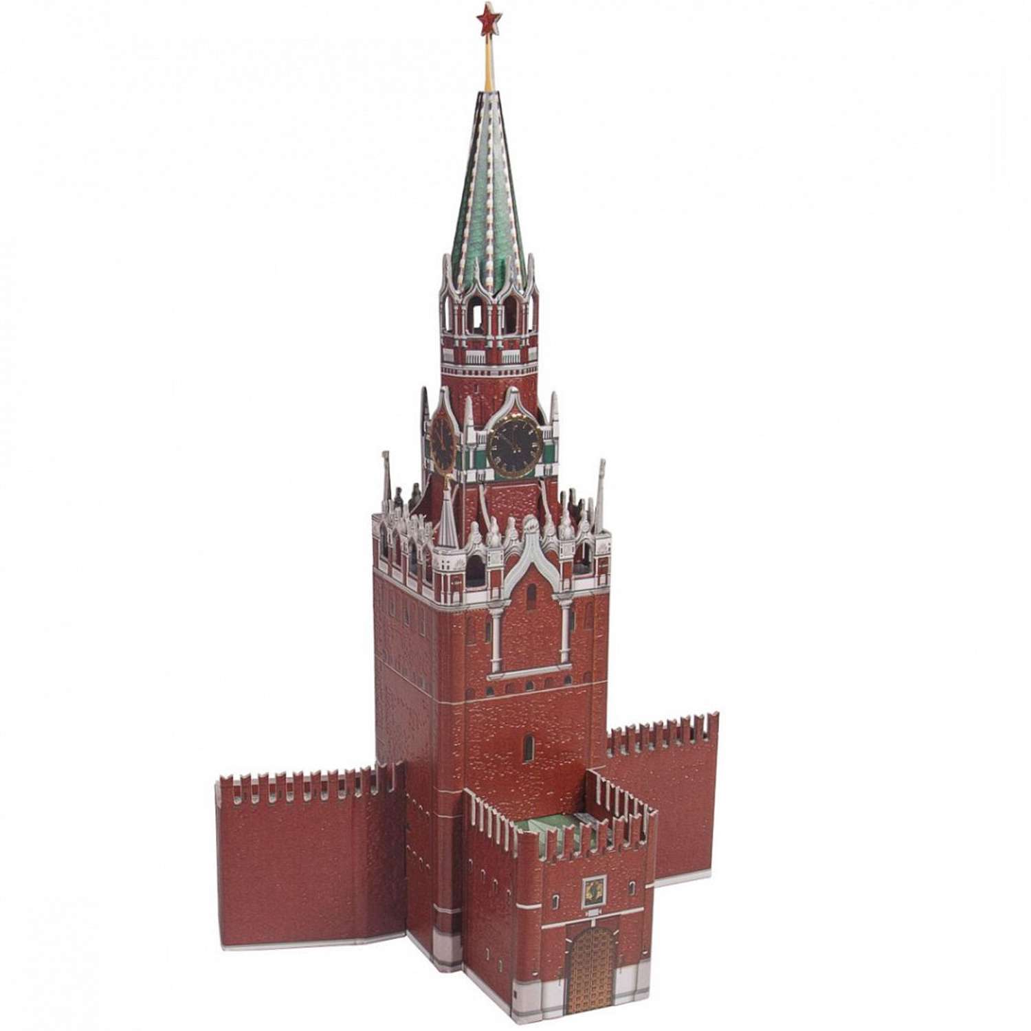 Сборная модель Умная бумага Архитектура Спасская башня 219 219 - фото 3