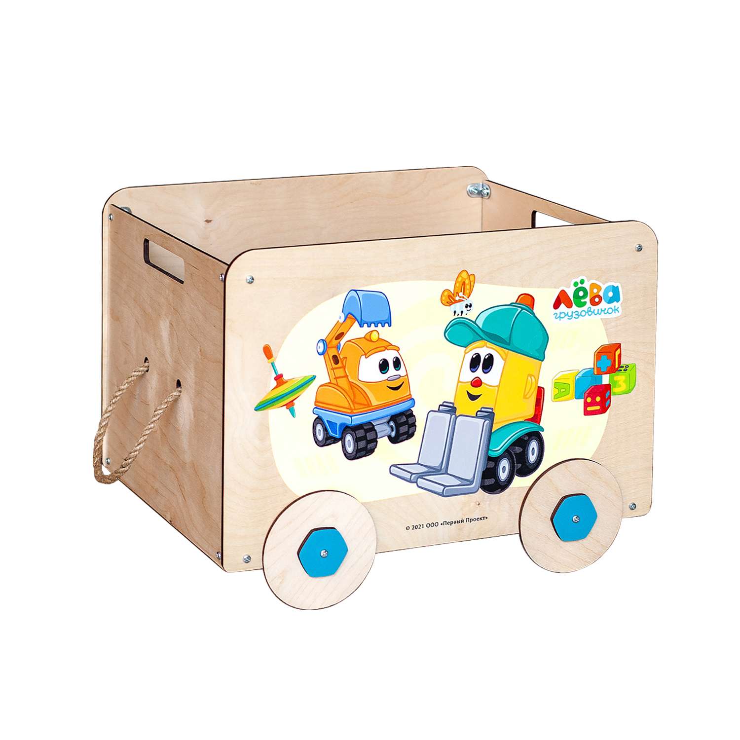 Ящик для игрушек Detishop деревянный - фото 1