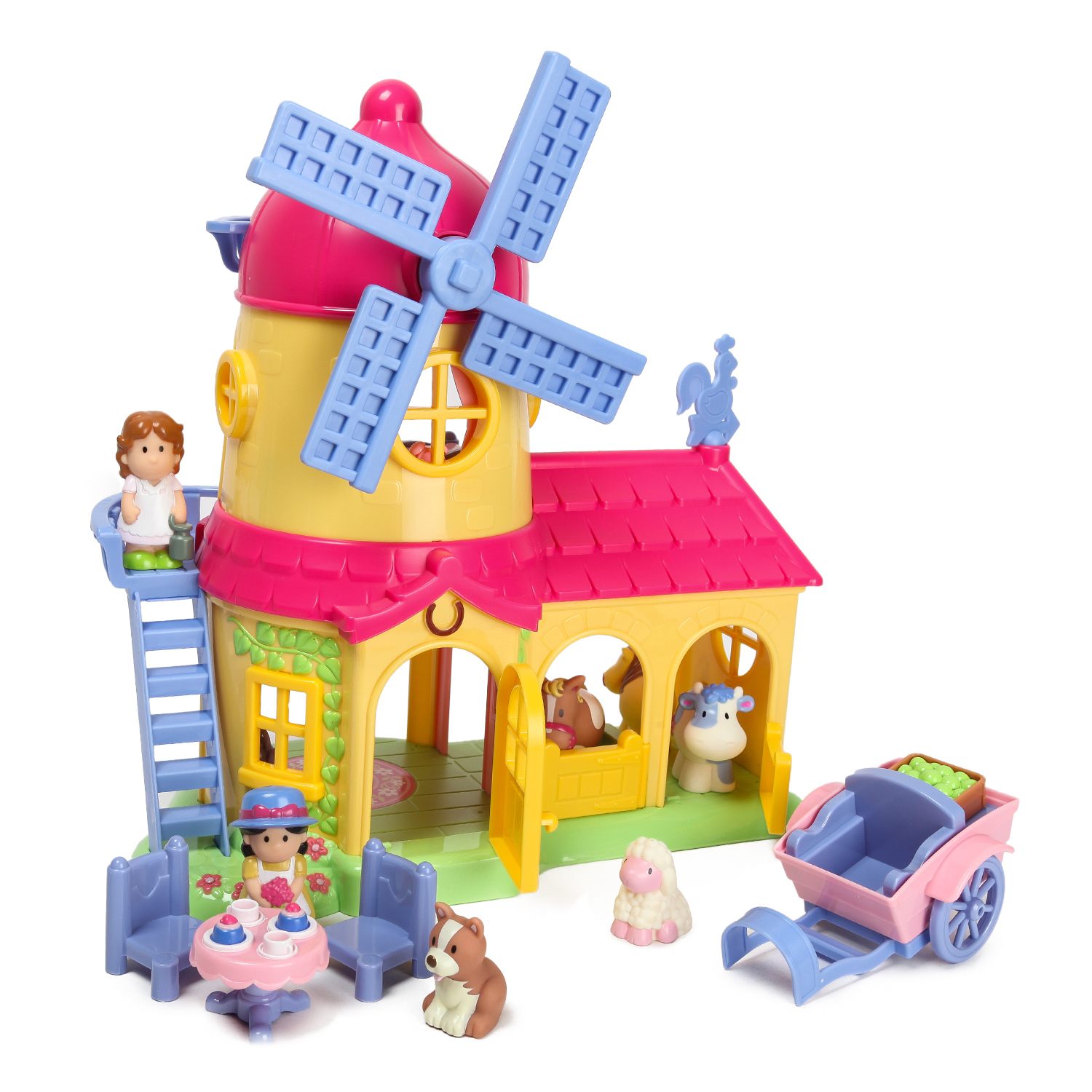 Набор игровой ELC Happyland Ветряная мельница 147967 купить по цене 499 ₽ в  интернет-магазине Детский мир