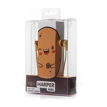 Наушники HARPER Kids H-34 brown