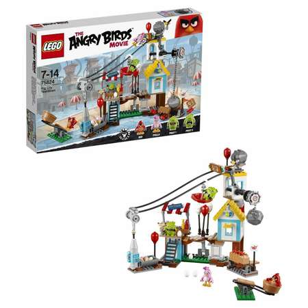 Конструктор LEGO Angry Birds Разгром Свинограда (75824)