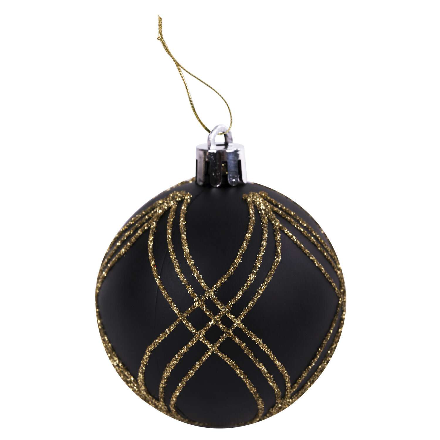 Елочные шары Золотая сказка новогоднее украшение для декора набор 9 штук - фото 4