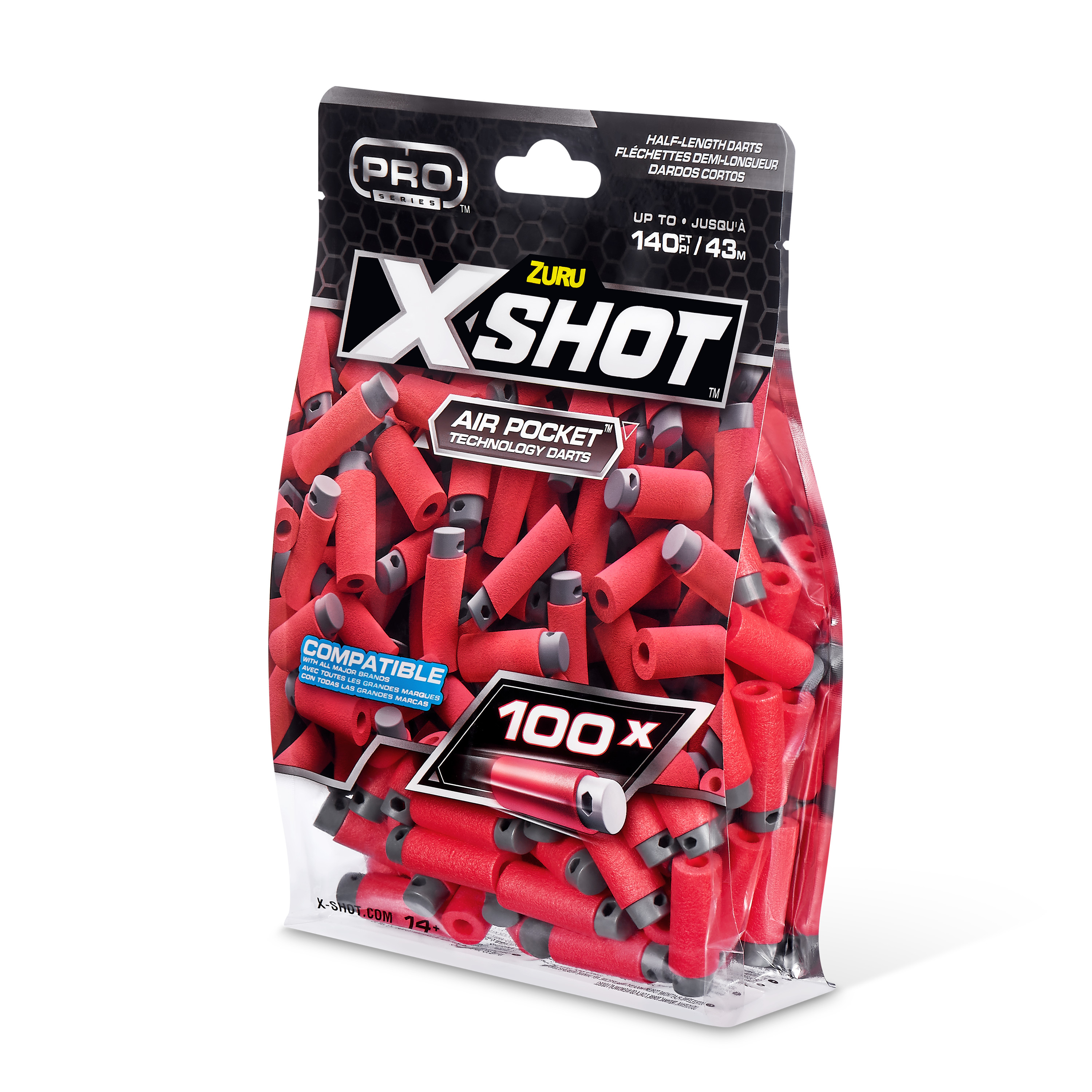 Набор стрел X-Shot PRO 100шт 36601 - фото 8