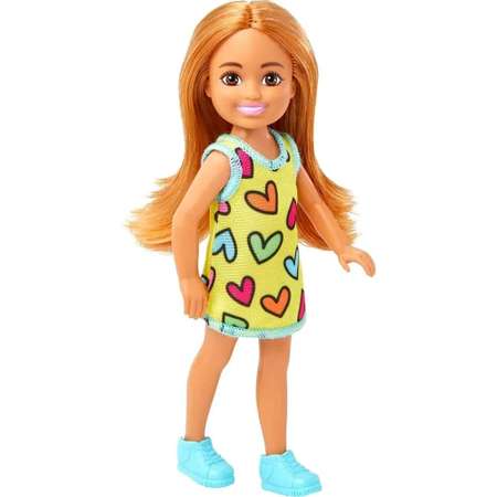 Кукла Mattel Barbie Челси в платье с сердечками