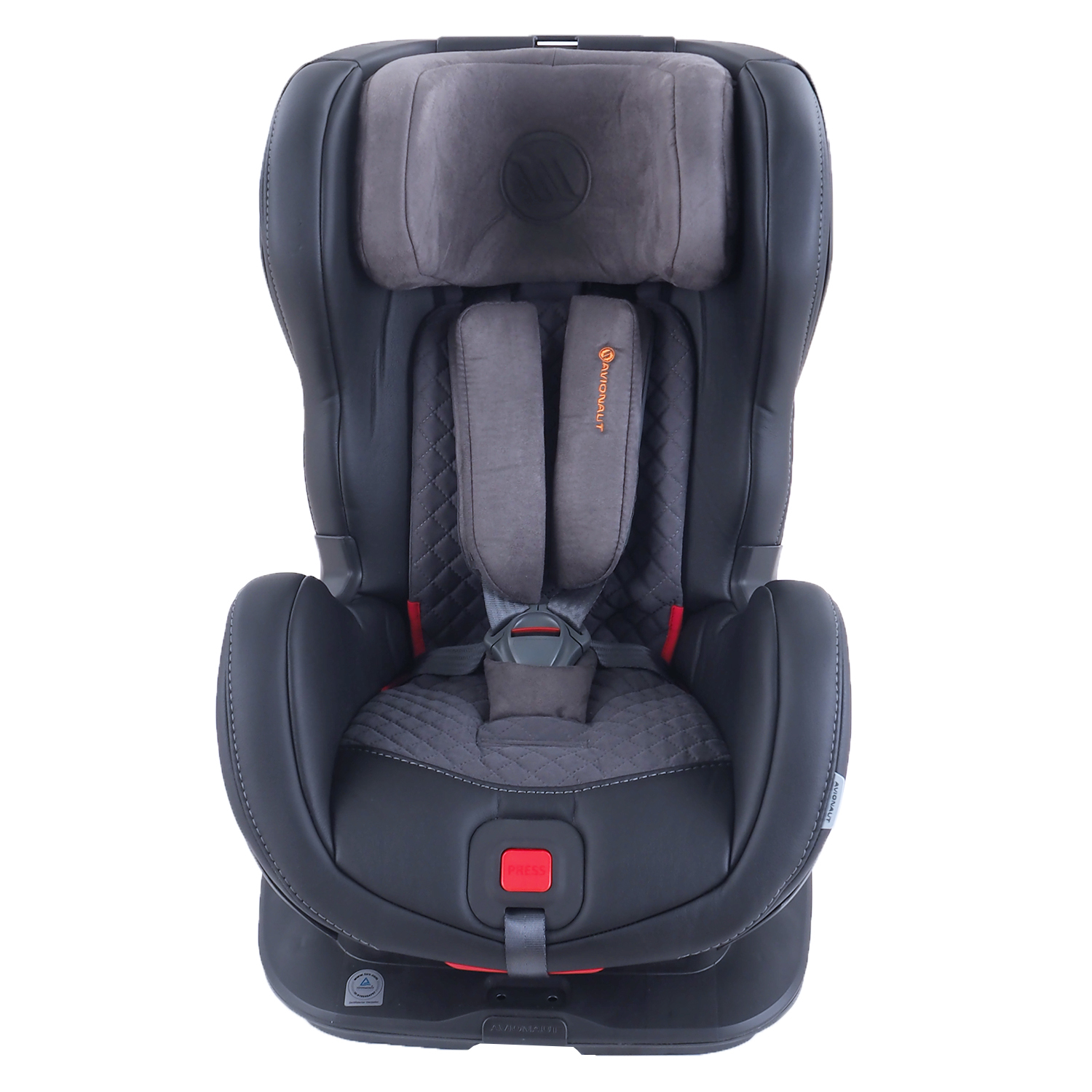 Автокресло Avionaut Glider Royal Isofix 9-25кг Черный-Серый - фото 4