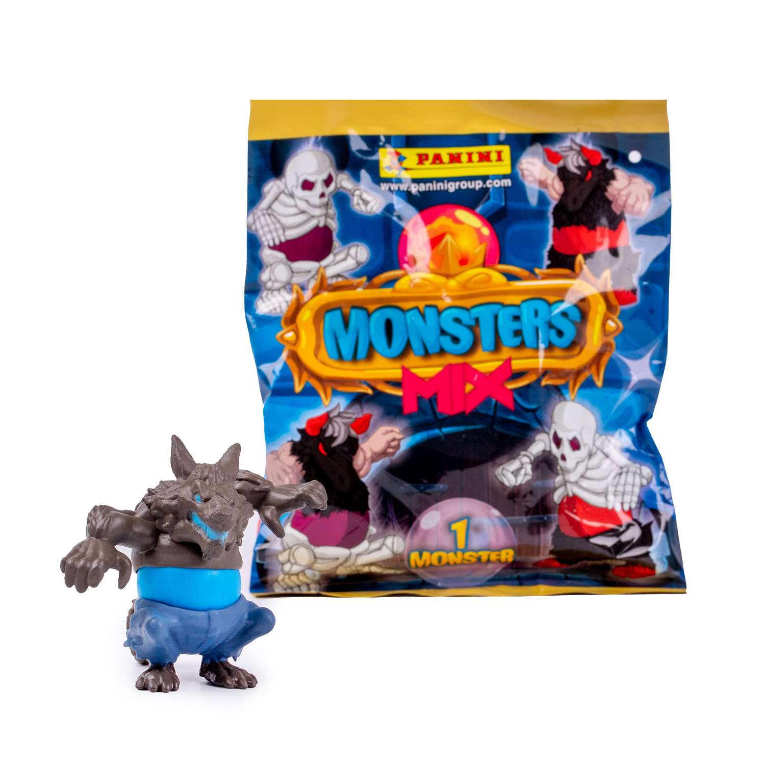 Игрушка - сюрприз Panini Monster Mix Монстры коллекционные - фото 19