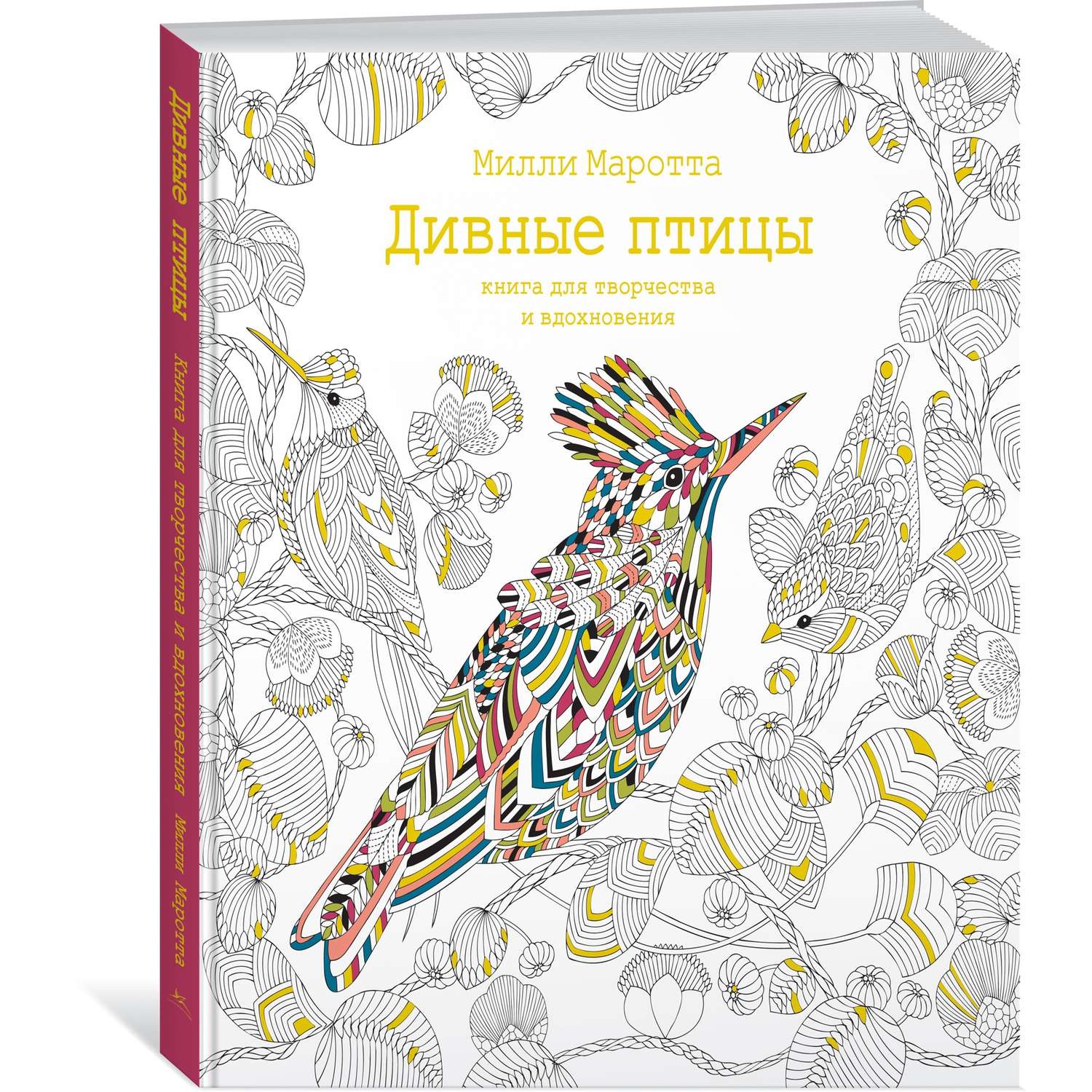 Книга МАХАОН Дивные птицы. Книга для творчества и вдохновения - фото 2