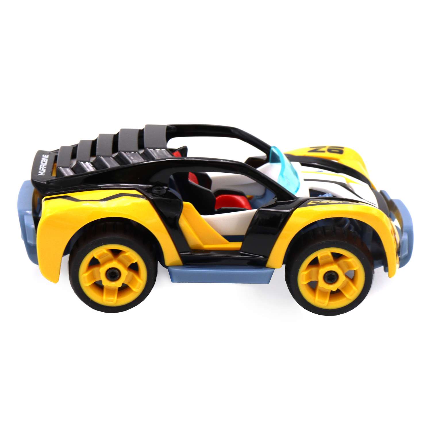 Машинка DIY Funky Toys Желтая YS0281464 - фото 4