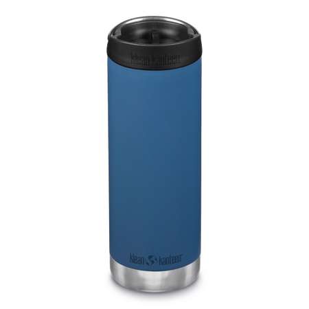 Термокружка Klean Kanteen TKWide Cafe Cap 16oz Real Teal 473 мл