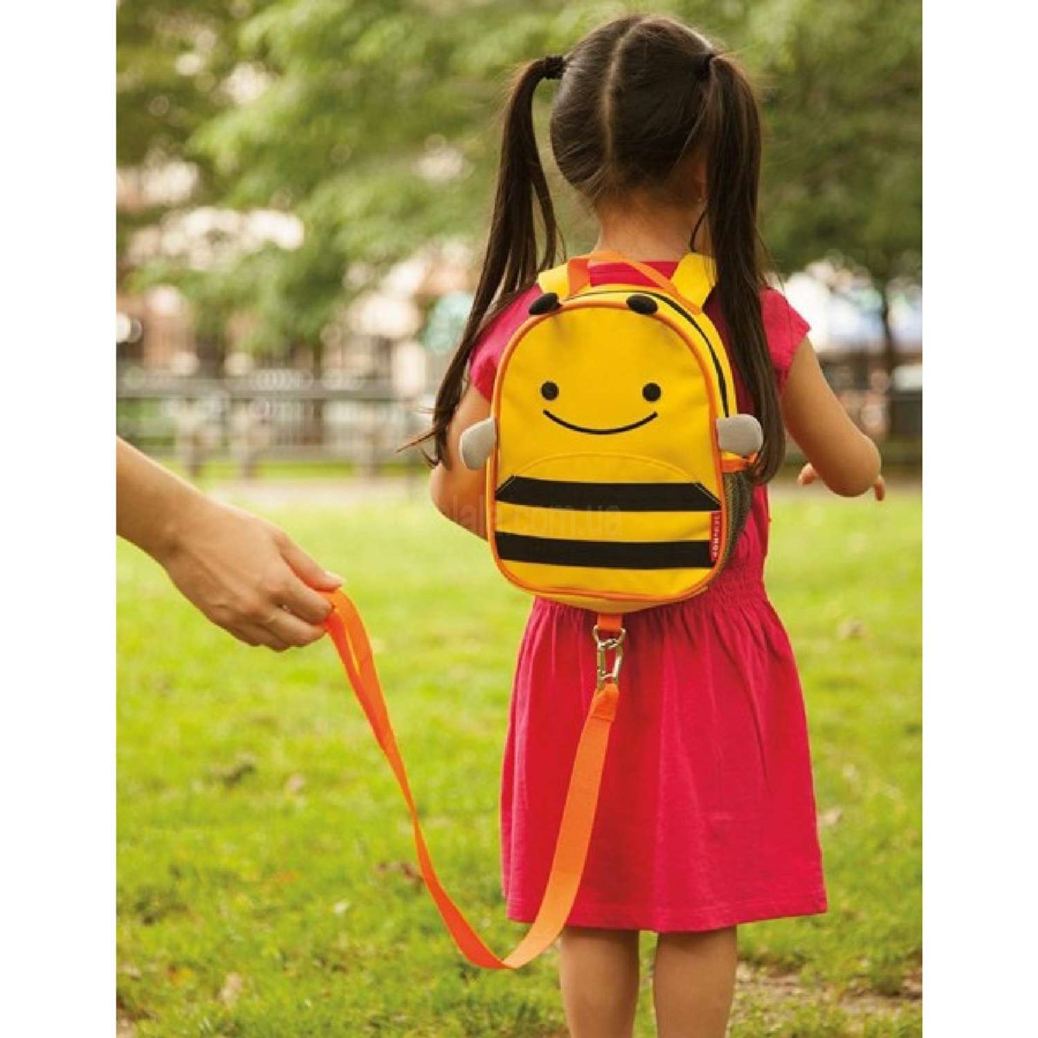 Рюкзак детский с поводком Skip Hop Пчела - фото 2