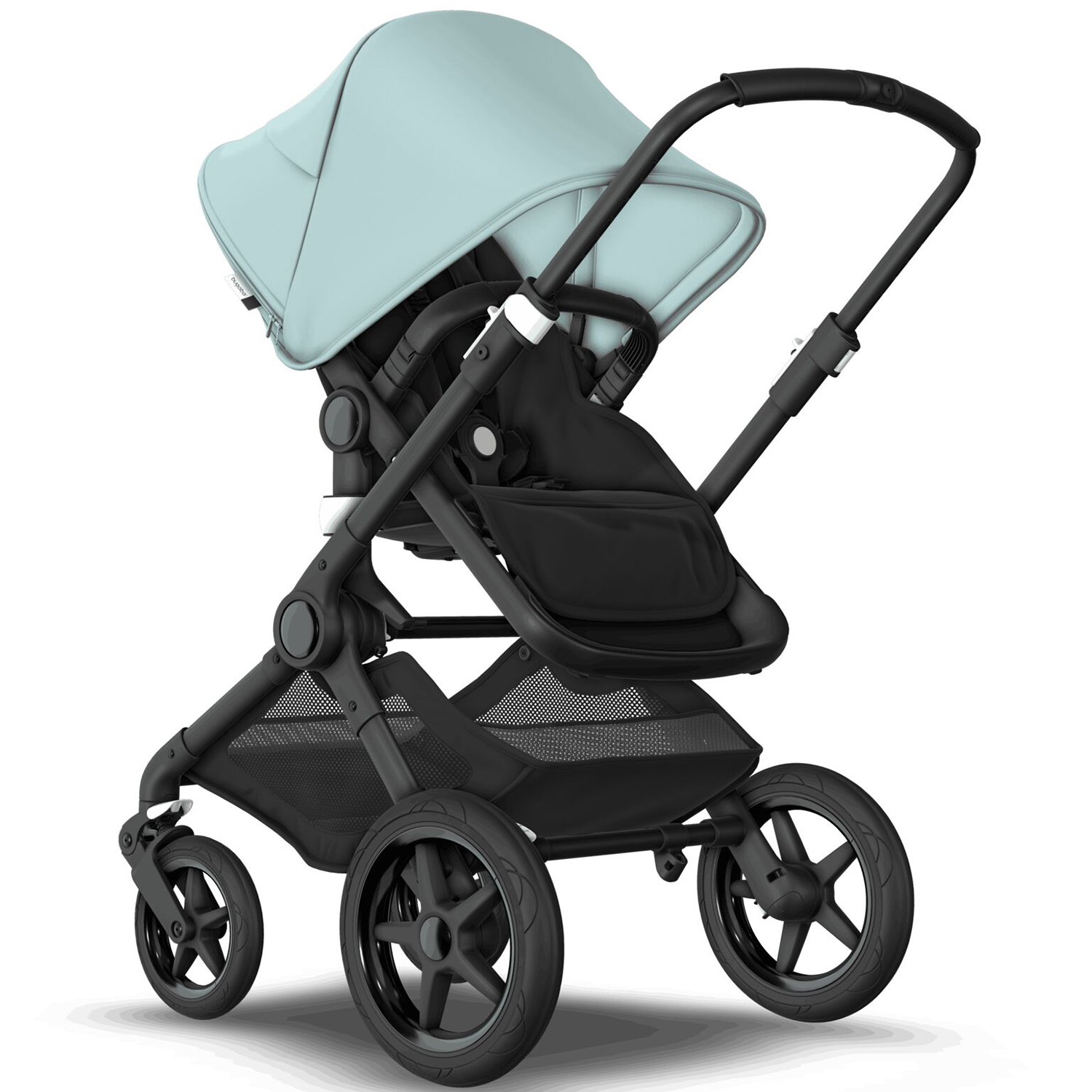 Коляска 2в1 Bugaboo Fox2 Complete Black Black-Vapor Blue - фото 7