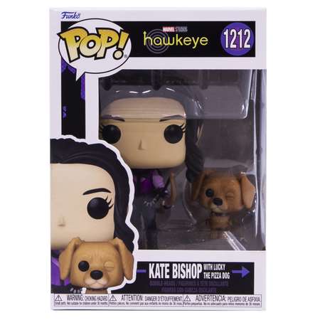 Игрушка Funko Pop Marvel Hawkeye Kate Bishop with Lucky the Pizza Dog 59481 Fun25492120