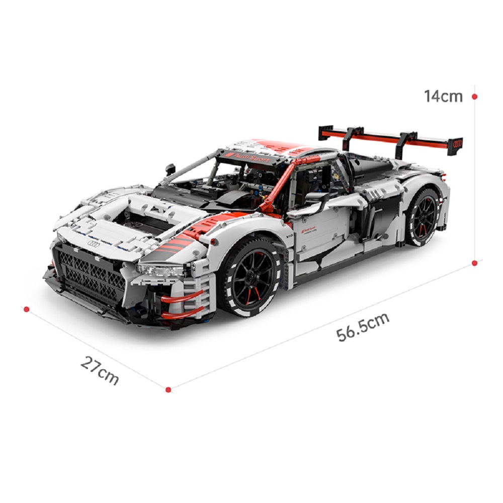 Конструктор Rastar 1:8 Audi R8 LMS GT3 99310 3314элементов - фото 3