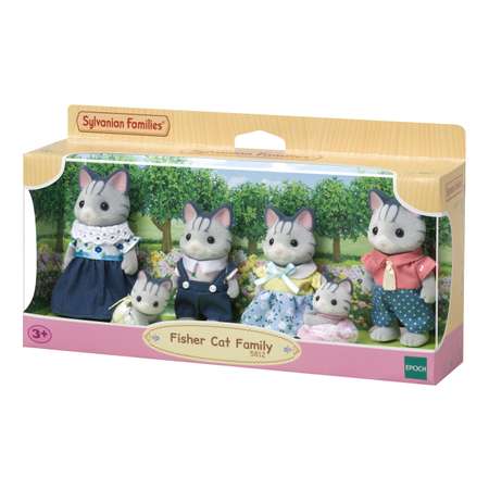 Набор Sylvanian Families Семья Котов рыбаков 5812