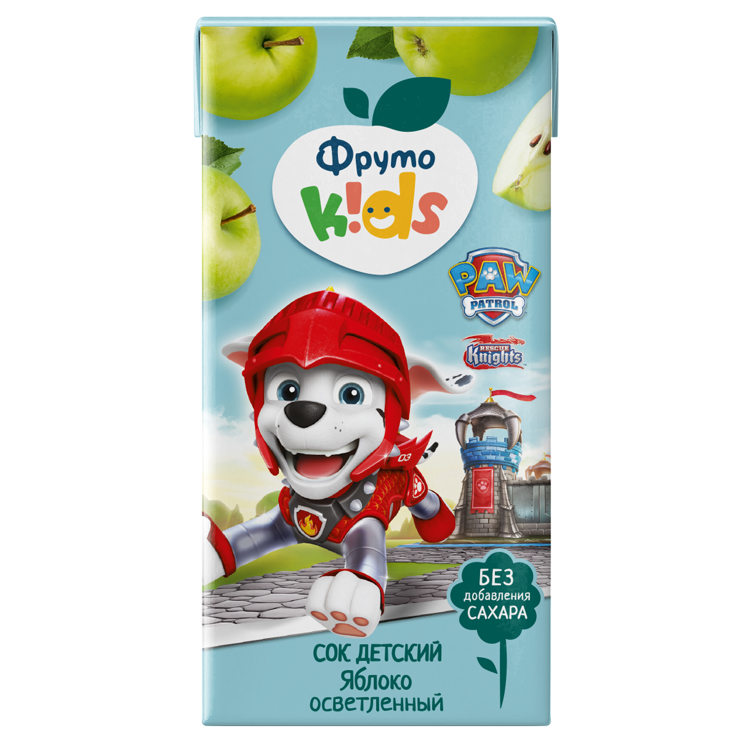 Сок ФрутоKids яблоко осветленный 0.2л с 4месяцев - фото 1