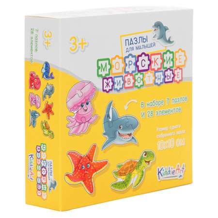 Пазл KiddieArt Морские животные 28деталей C22004