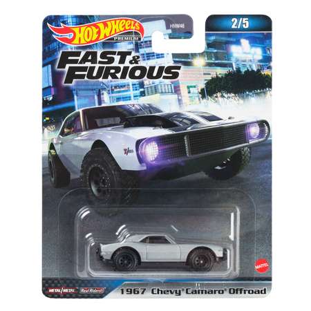 Машинка Hot Wheels 1:64 Fast and Furious HNW47