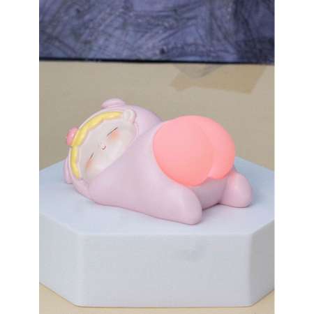 Ночник iLikeGift Baby tail pink