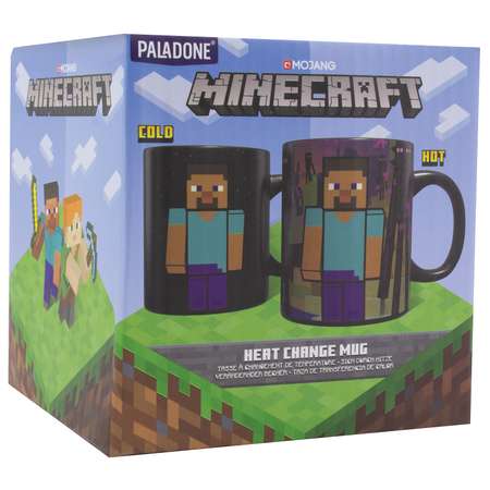 Кружка PALADONE Minecraft Enderman Heat Change Mug 325ml PP6583MCF