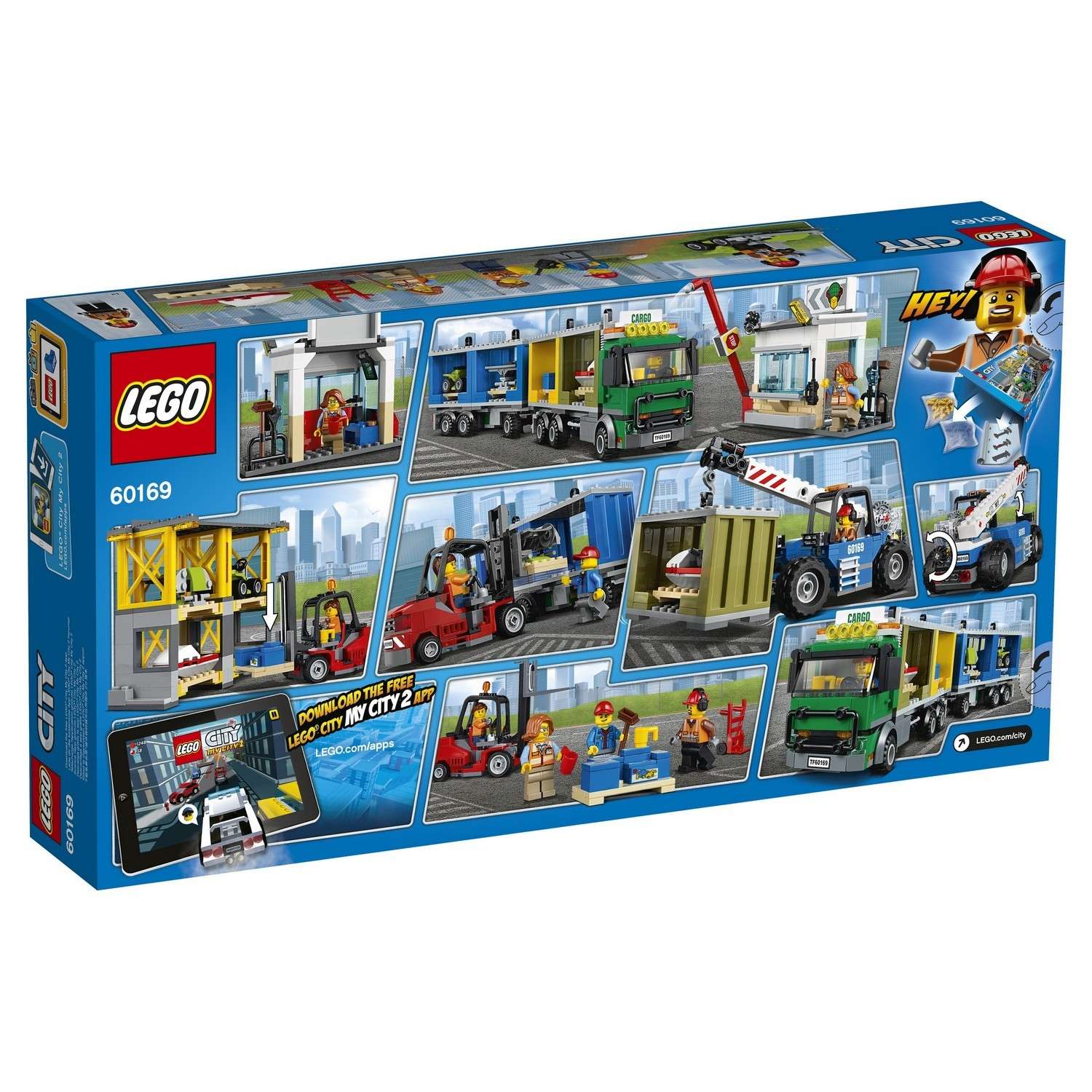Конструктор LEGO City Town Грузовой терминал (60169) - фото 3