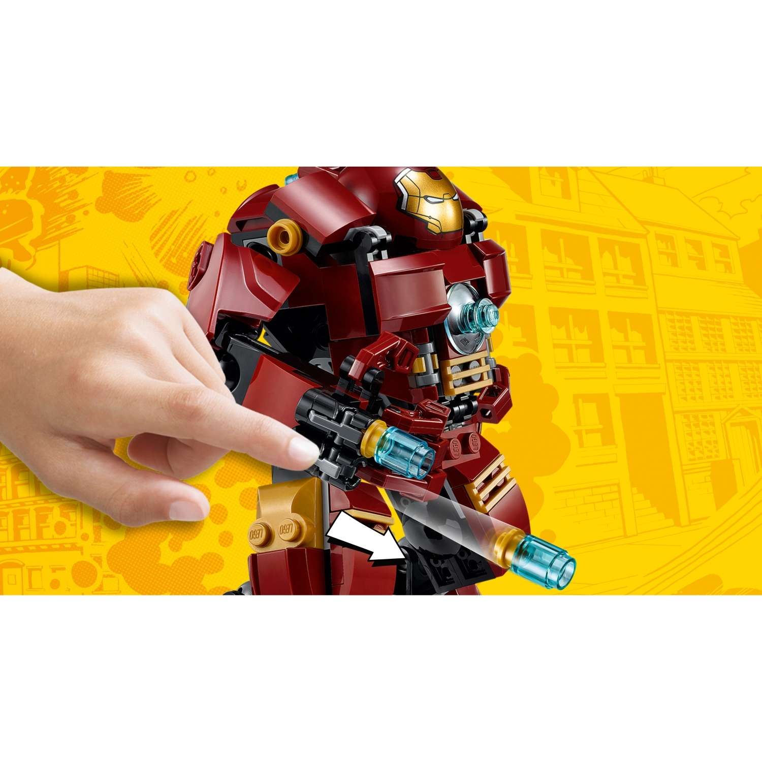 Конструктор LEGO Super Heroes Разгром Халкбастера (76031) - фото 8
