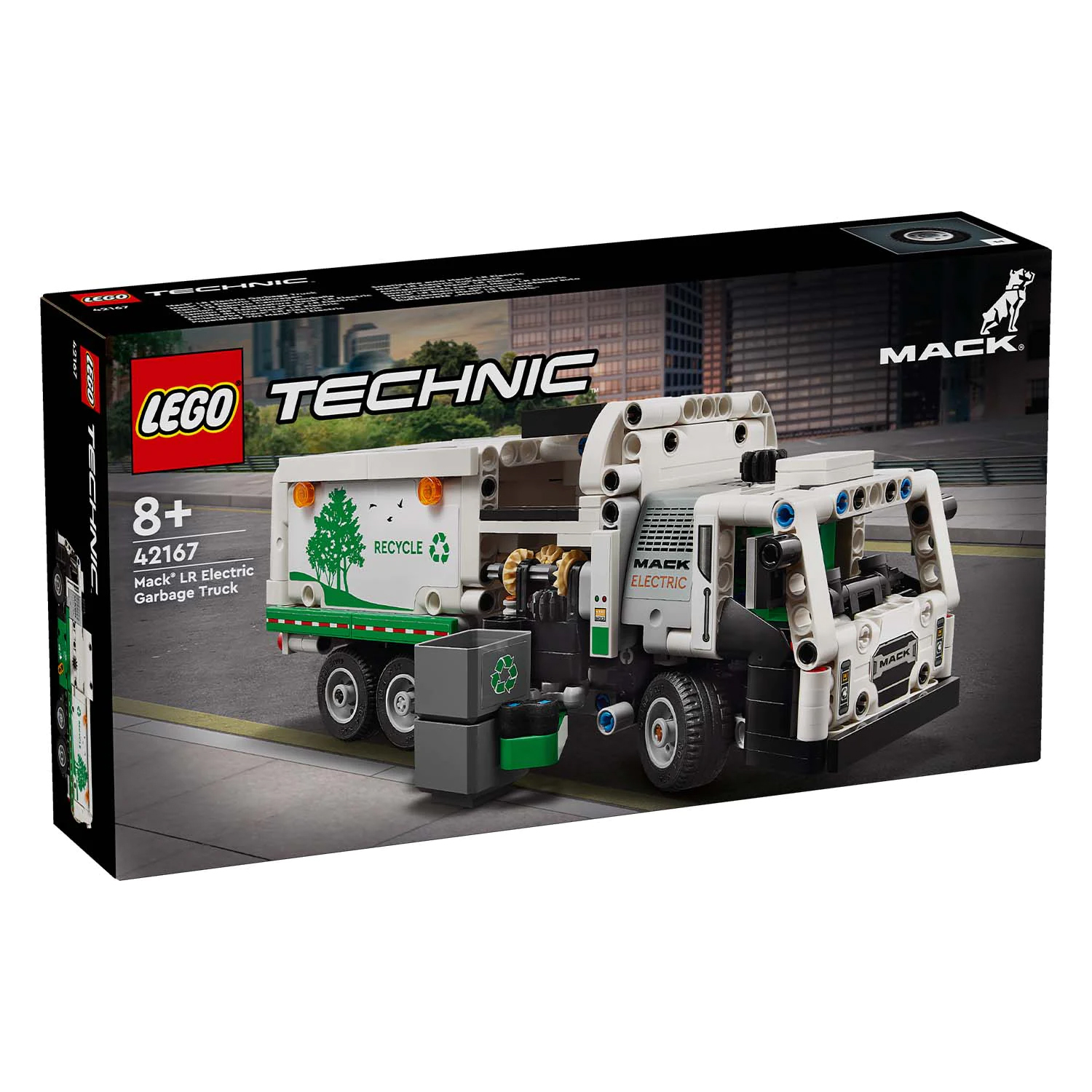 Конструктор детский LEGO Technic Электрический мусоровоз LR 42167 - фото 11