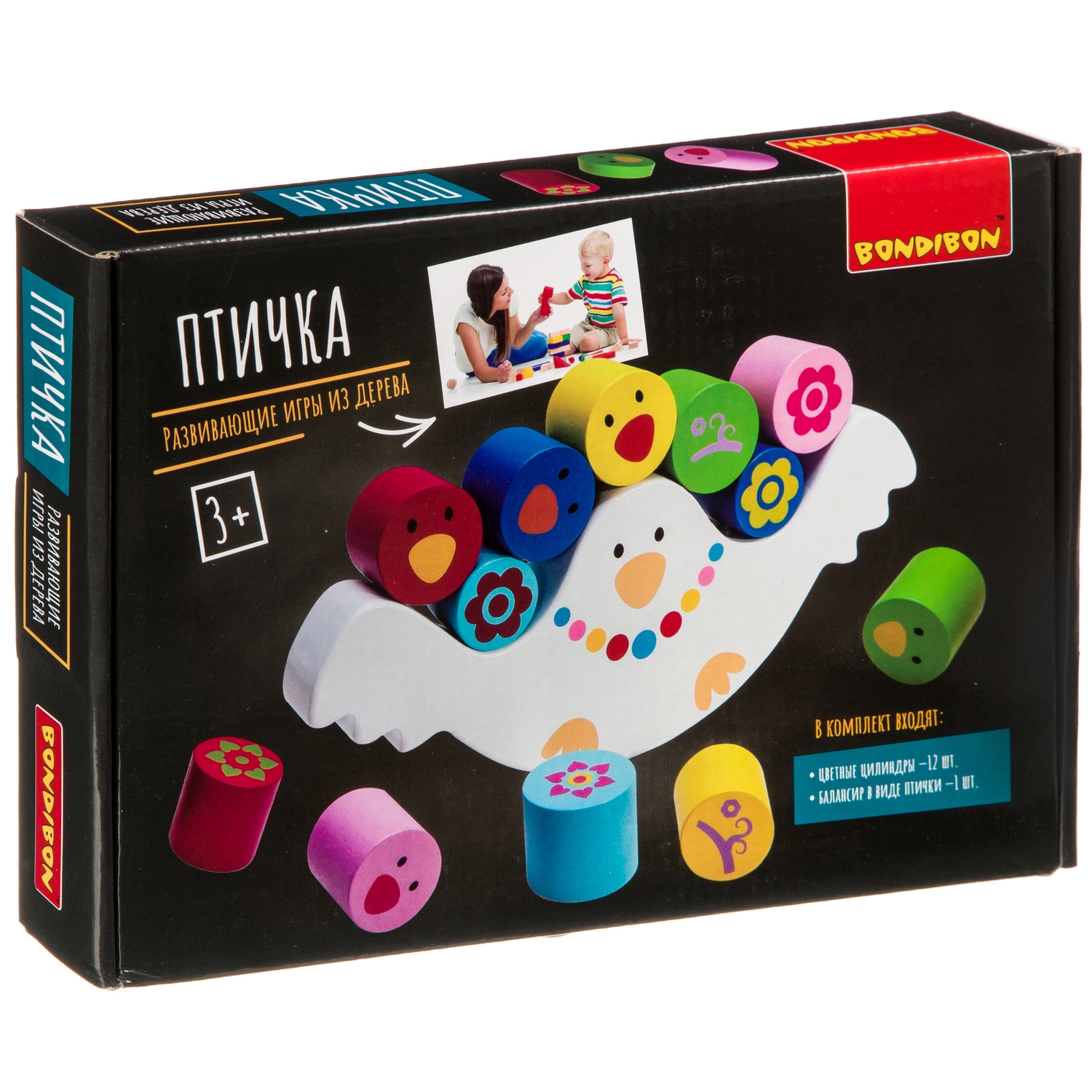Настольная игра Bondibon Птичка деревянная игра - фото 1