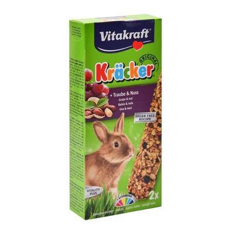 Лакомство для кроликов Vitakraft Крекеры ореховые 2шт 25016