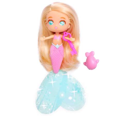 Кукла-сюрприз SEASTERS СиСтерс Принцесса русалка Эмили набор с аксессуарами и питомцем