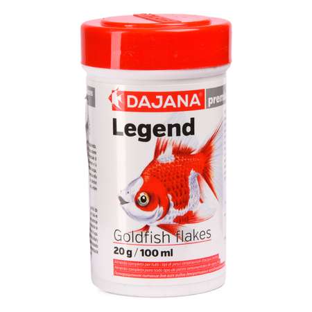 Корм для рыб DAJANA Legend Goldfish Хлопья 100мл DP017A1