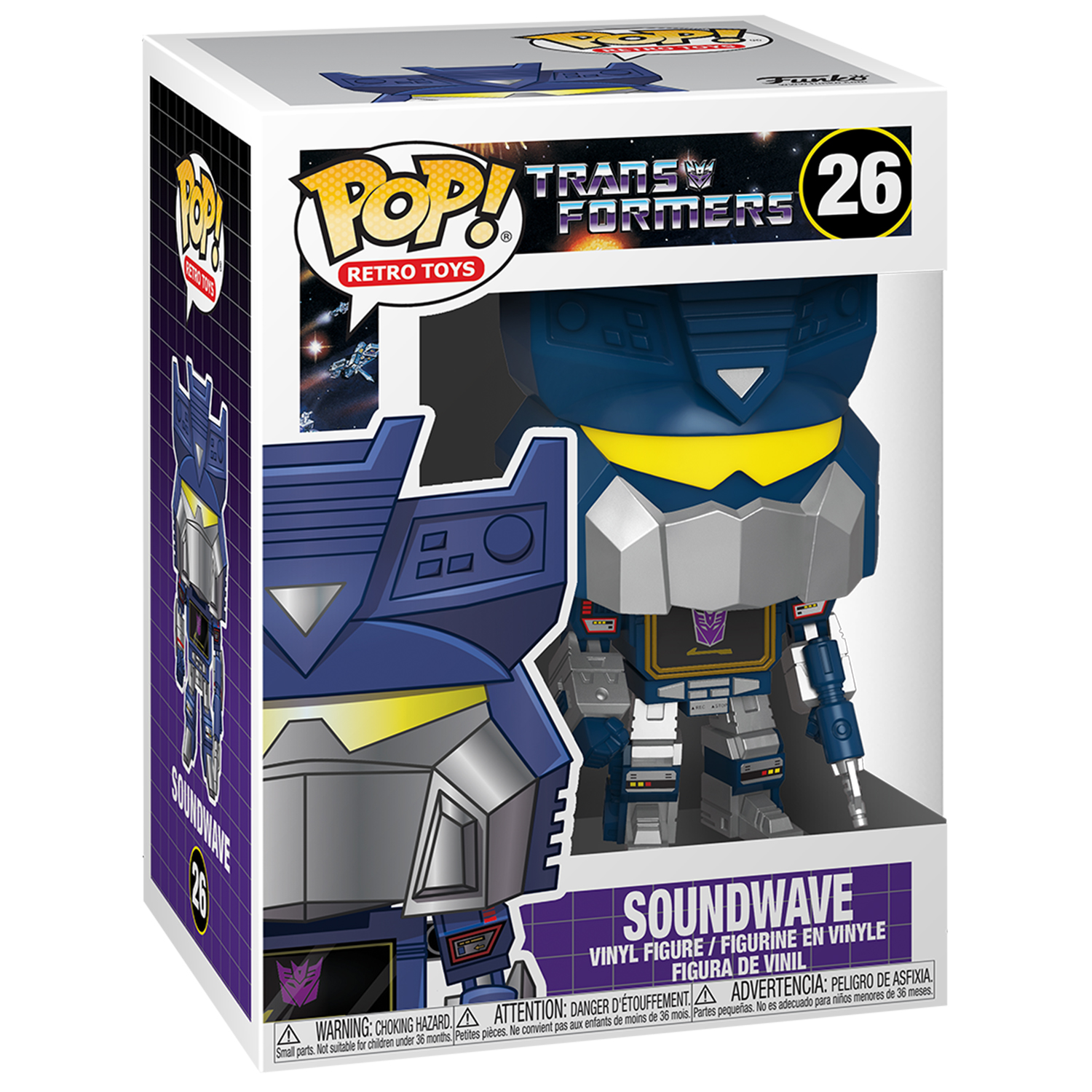 Фигурка Funko transformers Soundwave - фото 2