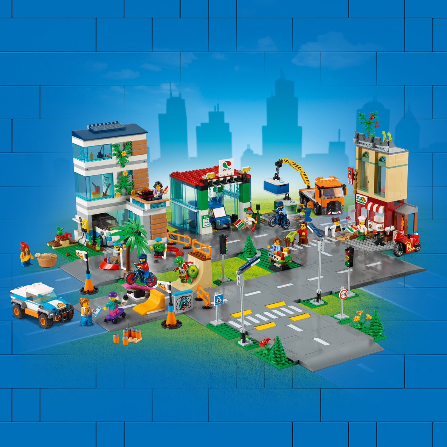 Конструктор LEGO My City Современный дом для семьи 60291 купить по цене  1999 ₽ в интернет-магазине Детский мир