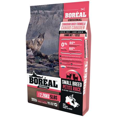 Корм для собак Boreal Original мелких пород с уткой 2.26кг