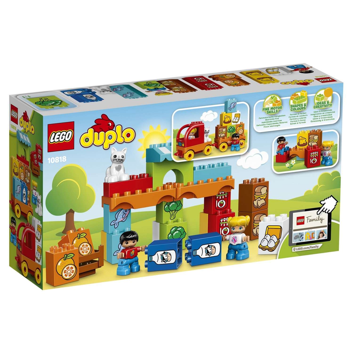 Конструктор LEGO DUPLO My First Мой первый грузовик (10818) купить по цене  1870 ₸ в интернет-магазине Детский мир