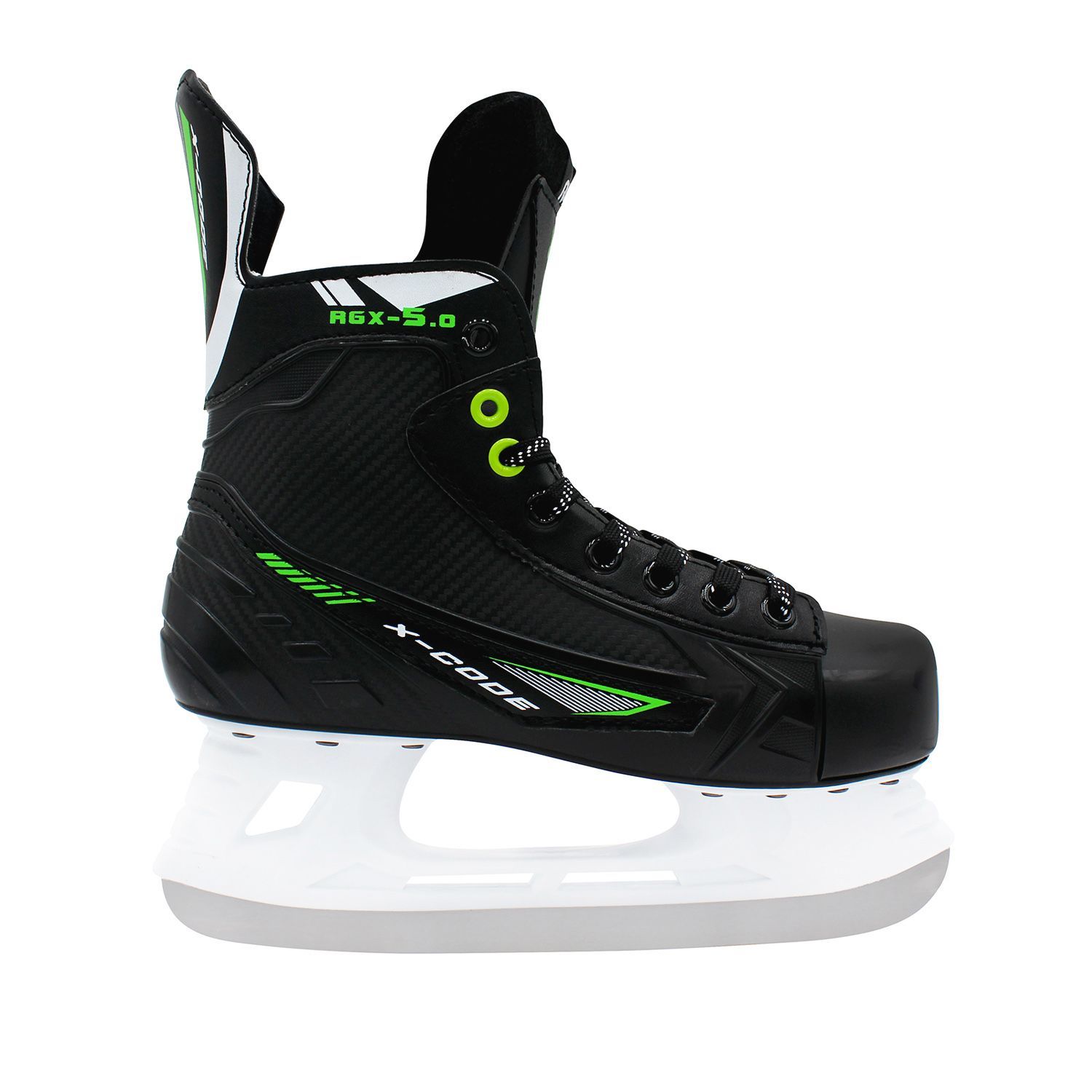 Хоккейные коньки RGX RGX-5.0 X-Code Green 37 - фото 7